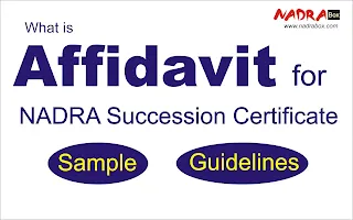 How to Fill Succession Certificate Affidavit correctly