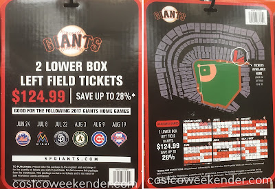 San Francisco Giants Lower Box Left Field tickets: better than sitting nosebleed