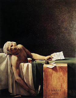 David's Death of Marat