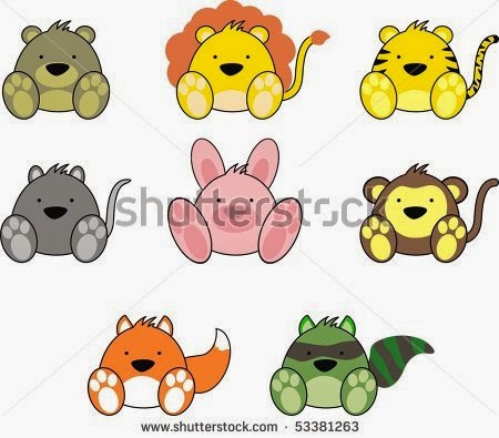 Cute Cartoon Baby Animals