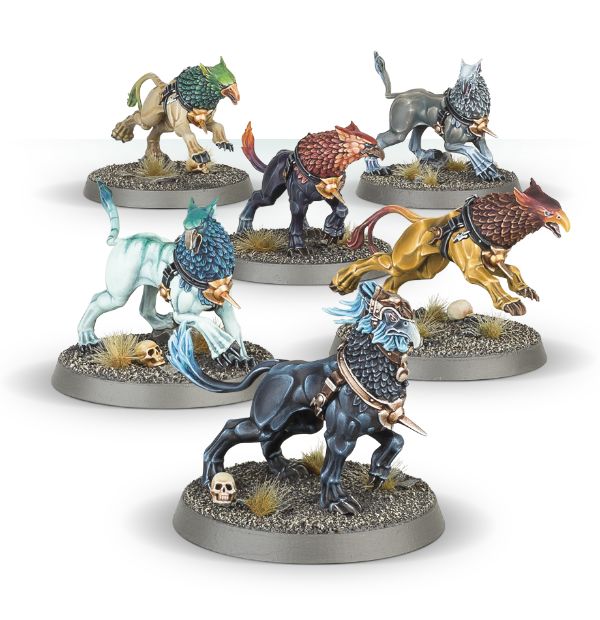 GW Warhammer Age of Sigmar Stormcast Gryph Hounds