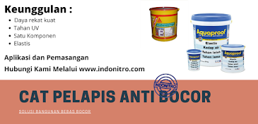 Cat Anti Bocor Untuk Dak Beton