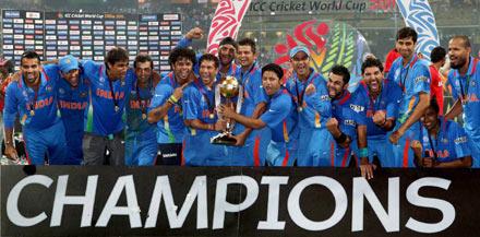 2011 Winners INDIA  Cricket World Cup Winners List