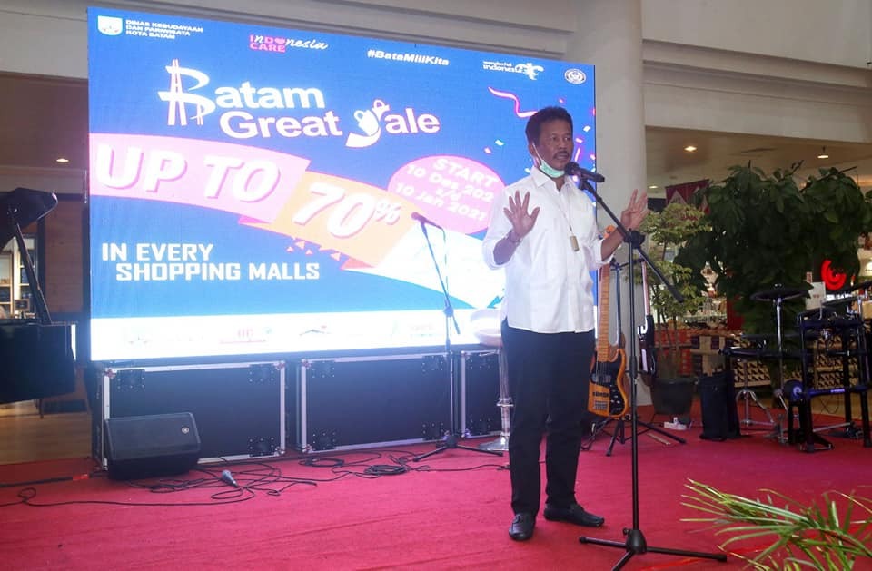 Wali Kota Buka Batam Great Sale 2020