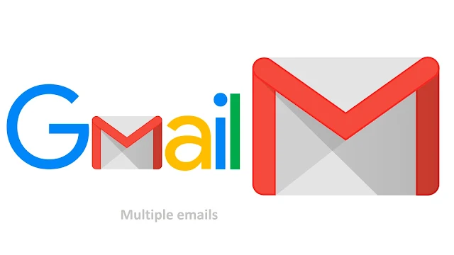 Multiple emails can be sent to Gmail as attachments