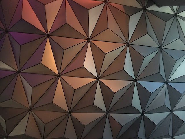 Epcot Spaceship Earth Geodesic Tiles Disney World