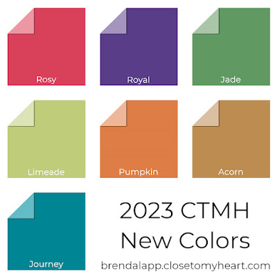 2023 CTMH New Colors