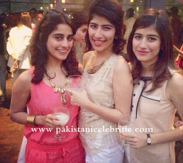 Syra Yusaf with her Sisters