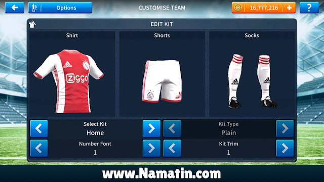 Jersey Dream League Soccer Ajax Amsterdam