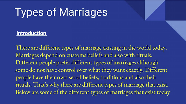 Types Of Marriage in Rawalpindi, Pakistan