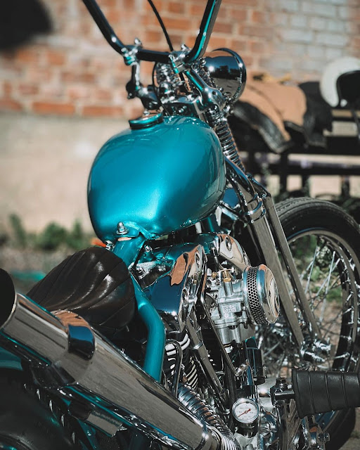 Harley Davidson Shovelhead By David Gideskog Hell Kustom