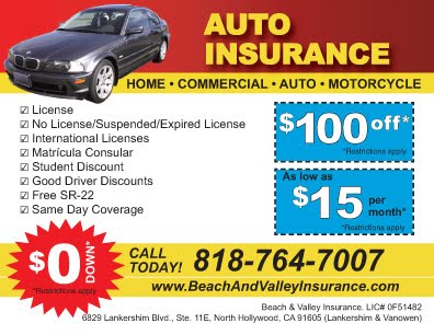 Design: Car Insurance Flyer