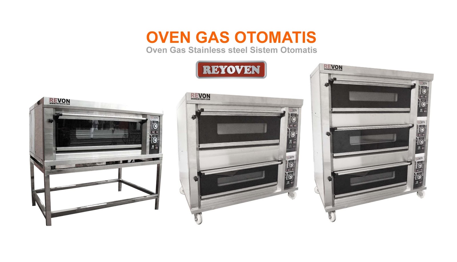  Harga Oven  Deck Otomatis Oven  Gas Stainless Sistem 