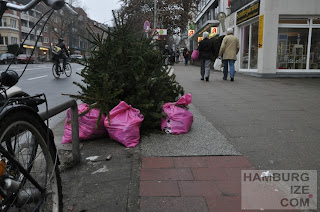 Osterstraße - Radwegwinterdeko