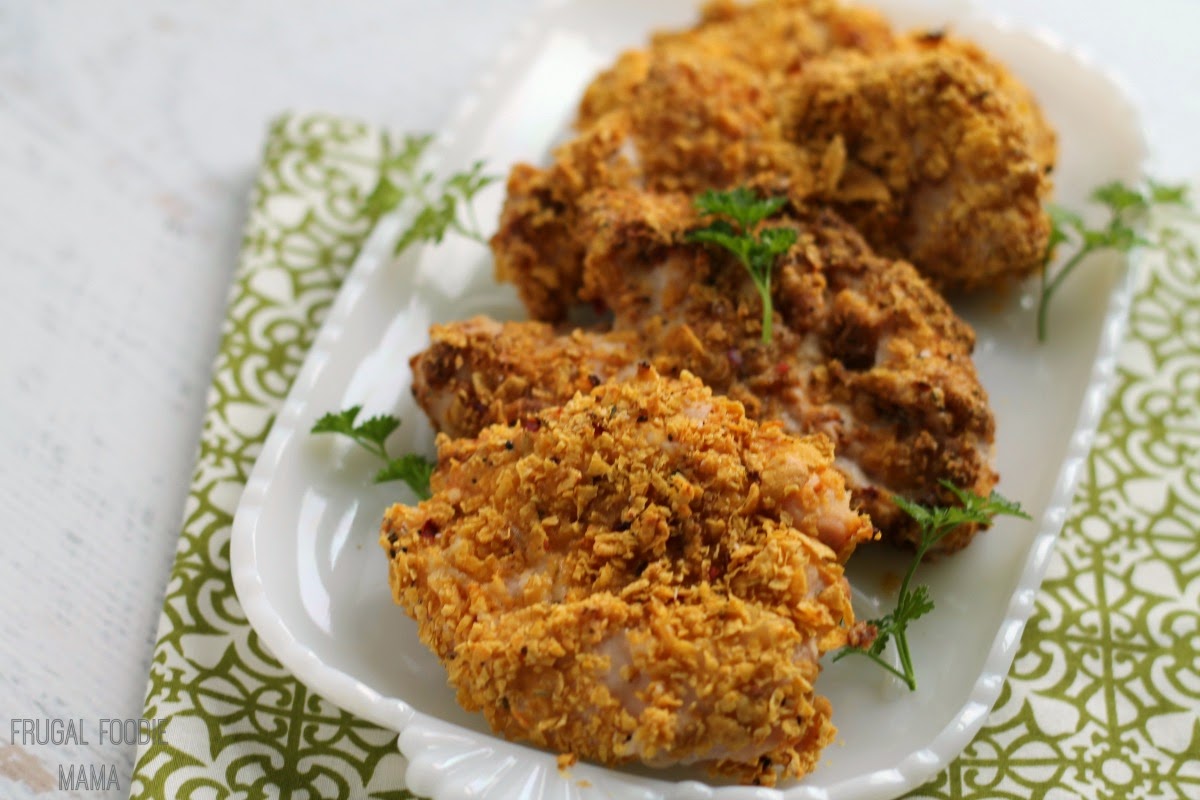 This flavorful Skinny Fried Chicken has less fat and far fewer calories than its traditional counterpart.