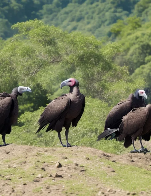 How many species of Vulture? The part two  wikipidya/Various Useful Articles The Egyptian vulture The Indian vulture The white-backed vulture The Red-headed Vulture Rüppell's vulture The Hooded Vulture The Himalayan Vulture The Lappet-faced Vulture The White-rumped Vulture