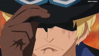 ワンピースアニメ ドレスローザ編 687話 サボ かっこいい SABO | ONE PIECE Episode 687