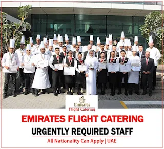 Emirates Flight Catering Multiple Staff Jobs Recruitment For Dubai Location | Apply Now