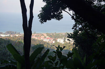 View over Karon from the trail