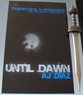 Portada del libro Until Dawn, de A. J. Diaz