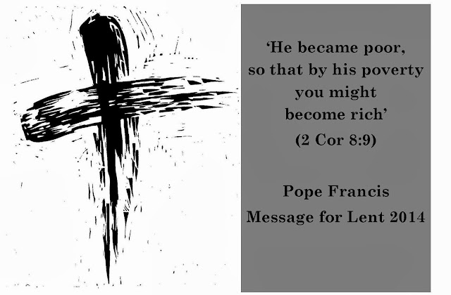 "The Gospel is the real antidote to spiritual destitution" (Pope Francis)