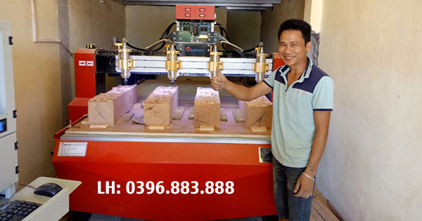 Giá máy CNC khắc gỗ tại Sài Gòn 1