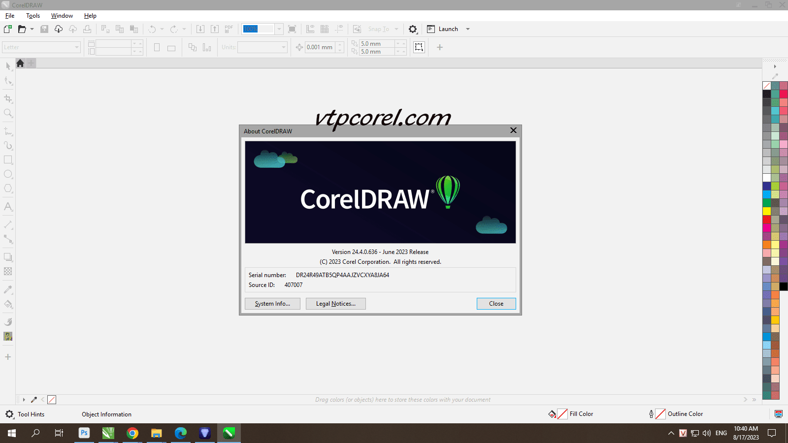 Một số bản cài CorelDraw Graphic Suite 12-2022