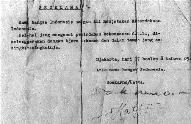 Soekarno - Pidato Proklamasi [Kemerdekaan Indonesia] 17 