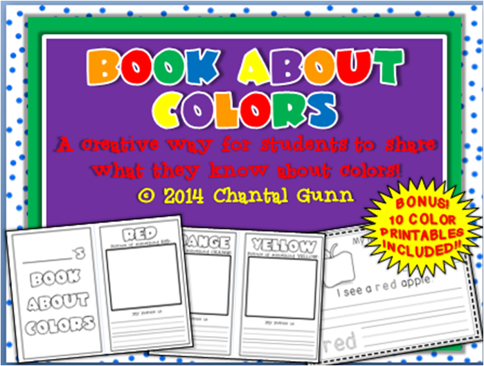 http://www.teacherspayteachers.com/Product/Book-About-Colors-And-10-Bonus-Printables-1127526
