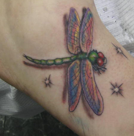 dragon fly tattoos. hairstyles dragonfly tattoo