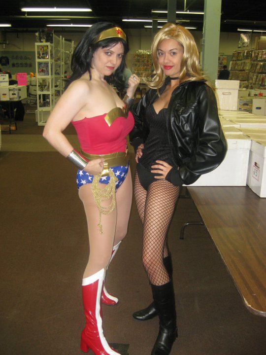 When I was gearing up as Black Canary I couldn't find the black ribbon I