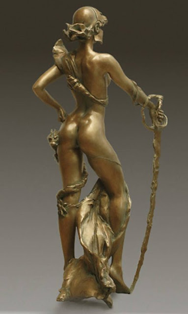 Bronze Sculpture by French Artist-"Jacques Le Nantec" 1940