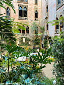 Patio Interior del Museo Isabella Stewart Gardner en Boston