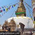 ネパールの世界遺産｜スワヤンブナート寺院を写真画像で見る