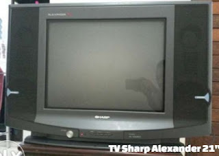 Kerusakan TV Sharp Alexander 21"