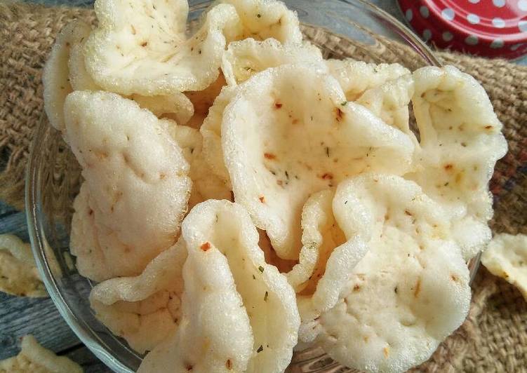 2 Resep Kerupuk Nasi Tanpa Blender, Camilan Tadarus Qur'an
