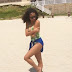 Nigerian/American model & actress shows off her sexy bikini body
