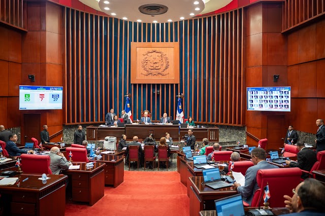 Senado deja sobre la mesa conocimiento modificaciones a la Ley Orgánica que instituye el Código Penal de la República Dominicana