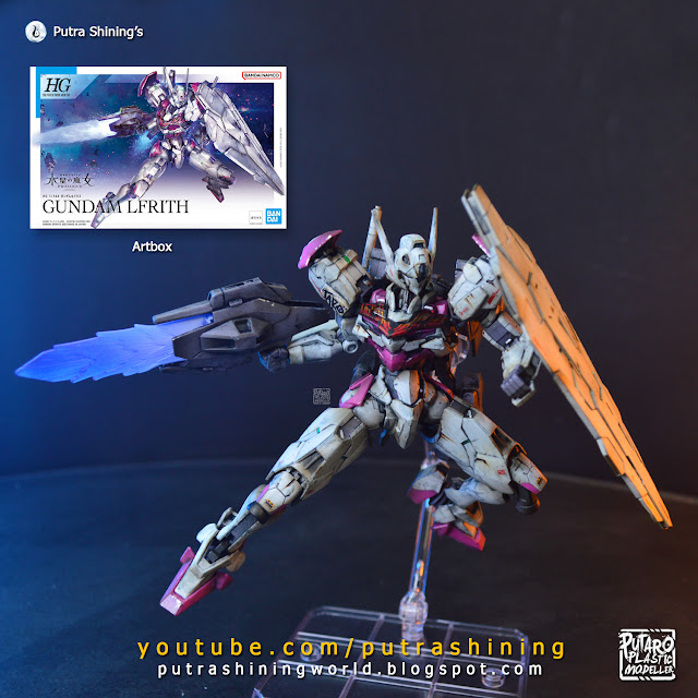 HGTWFM 1/144 XGF-02 Gundam Lfrith |  ガンダム ルブリス Custom by Putra Shining | Mobile Suit Gundam - the Witch from Mercury