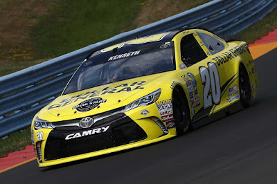 Matt Kenseth will start fourth in the No. 20 Joe Gibbs Racing Toyota.  #nascar