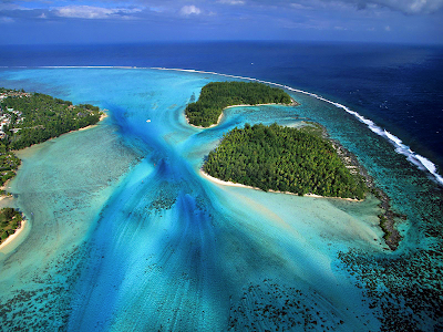 Moorea Island French Polynesia wallpaper Steelcut oatmeal versus rolled