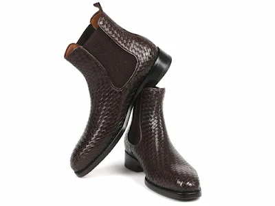Stylish Chocolate Chelsea Boots at Marie Antoinette Shop