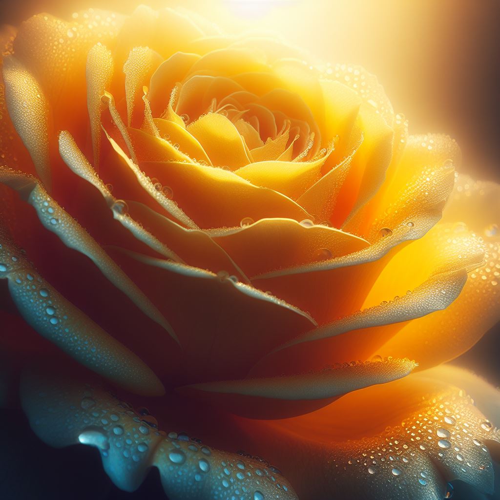 صورة وردة صفراء جميلة