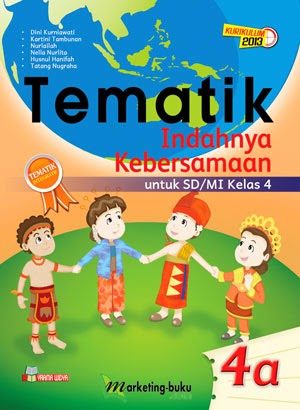 Buku Tematik Indahnya Kebersamaan SD-MI Kelas 4a