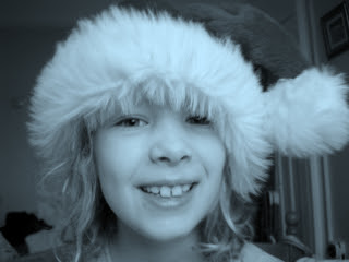 My eldest getting festive.