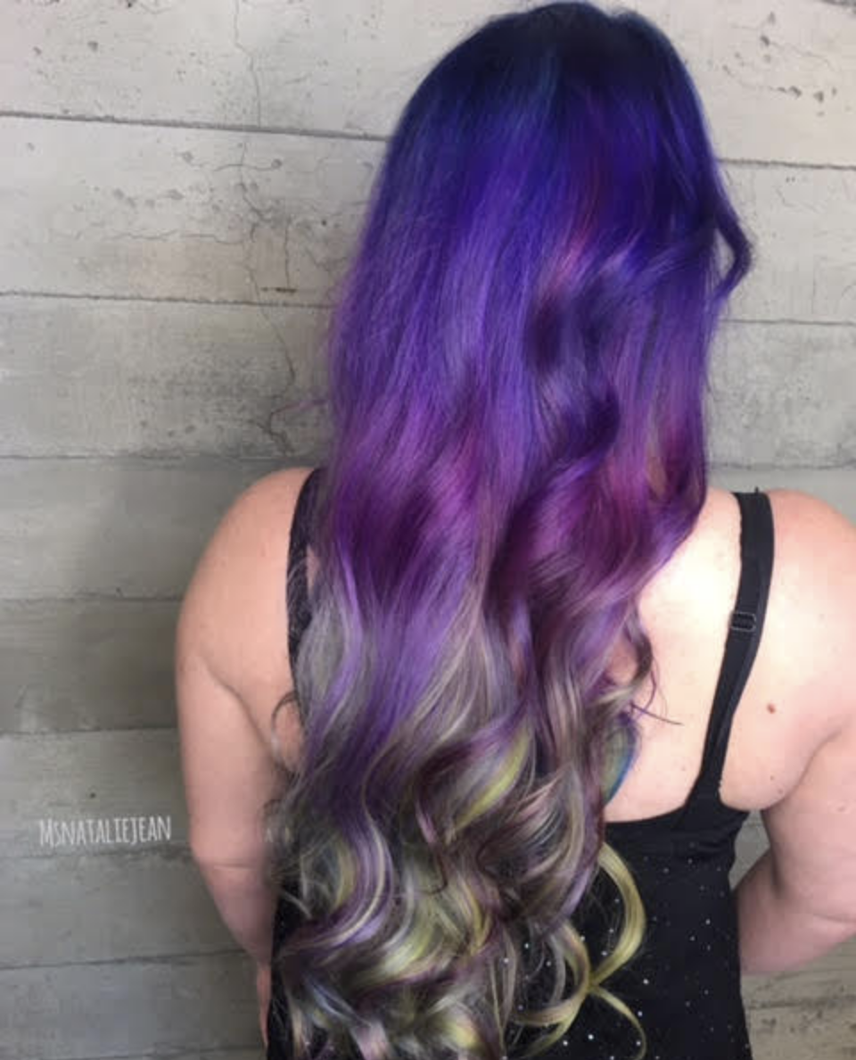 purple hair colour 2023