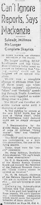 Can't Ignore Reports - Ottawa Evening Journal (Pt 1) 4-16-1952