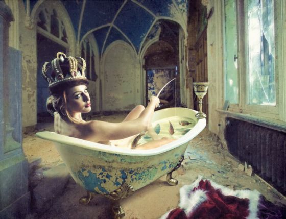 kassandra elka vizerskaya fotografia manipulação digital mulheres sensuais surreal