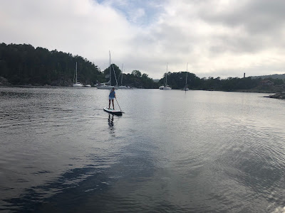 SUP i Pjolter Bay, Risør