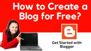 how to create blog on blogger